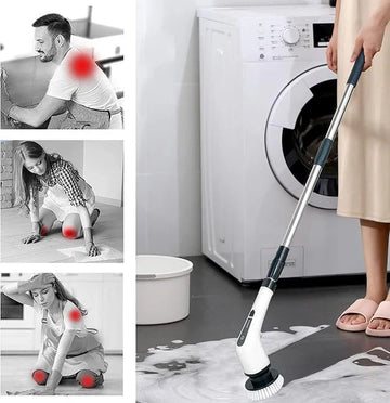 9 in 1 Electric Cleaning Brush – فرشاة تنظيف كهربائية 9 في 1