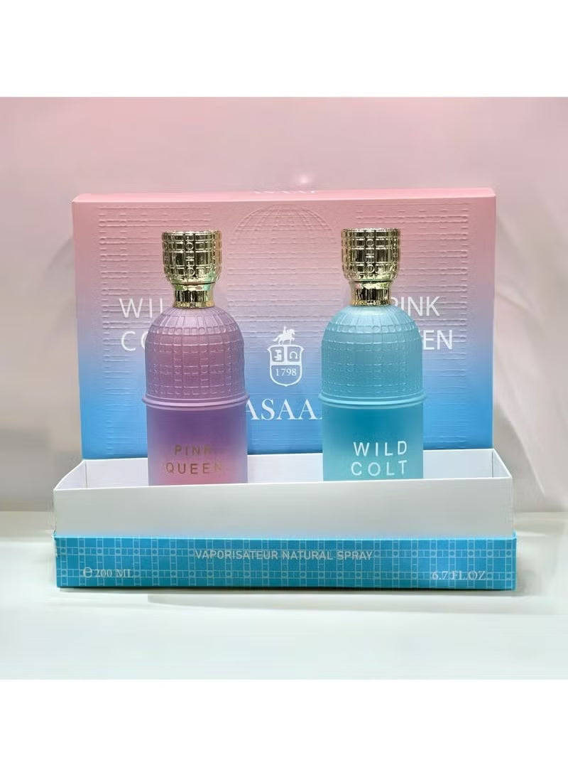 Asaaf package Wild Colt and Pink Queen 200 ml